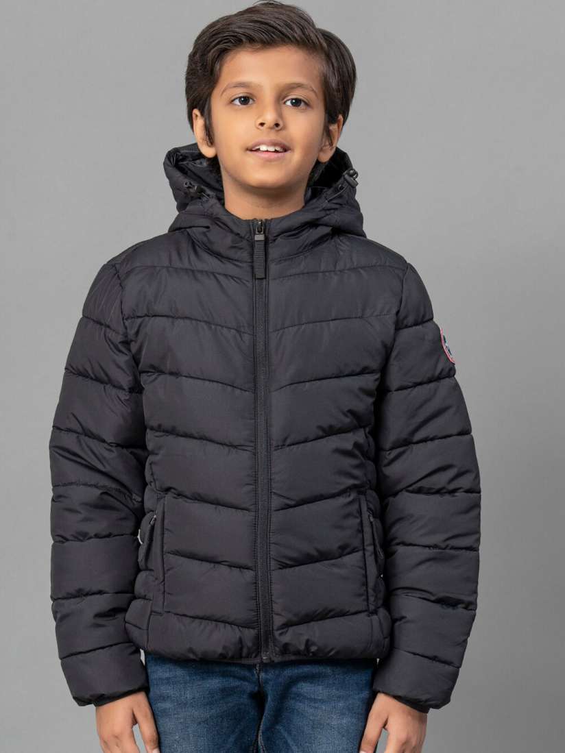 Buy Red Tape Kids Black Padded Jacket Jackets for Unisex Kids 20574182 Myntra