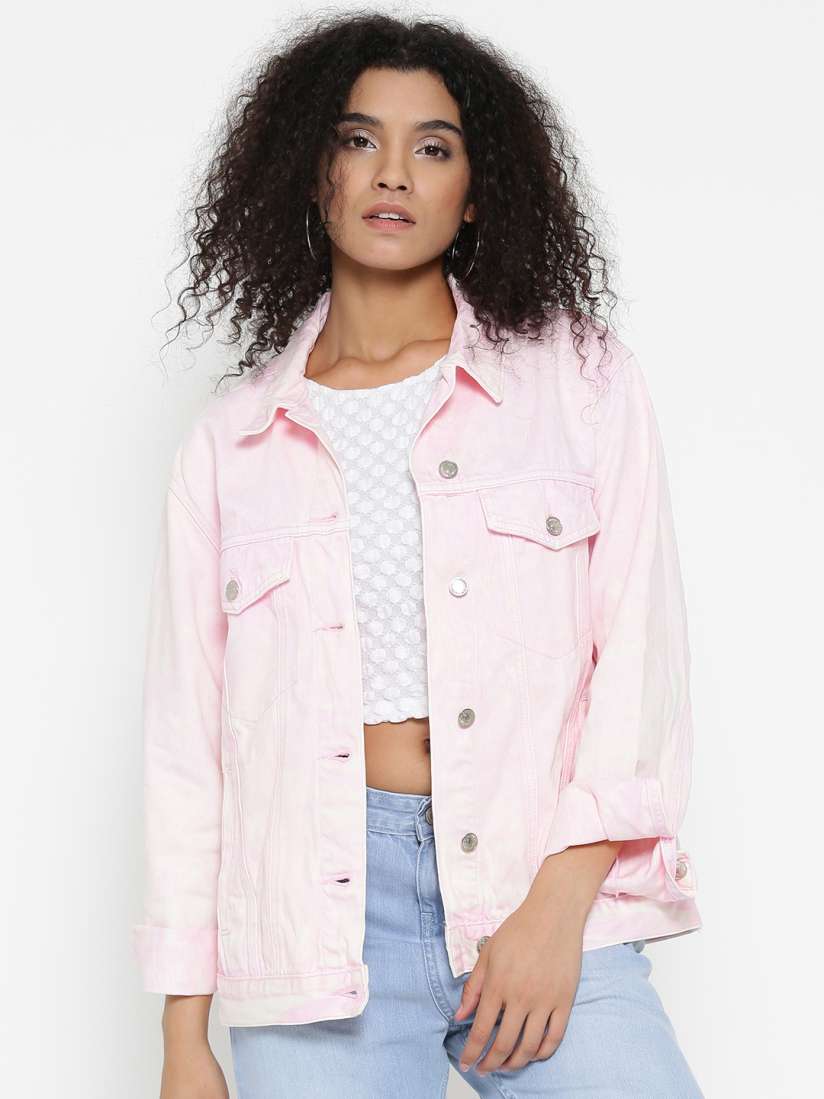 Forever 21 pink jacket clearance