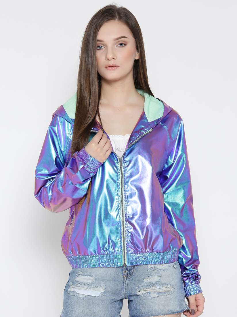Forever 21 purple fur jacket 2025