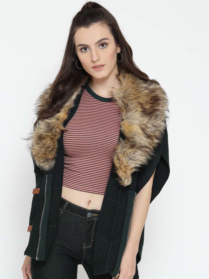Faux fur cardigan forever 21 clearance