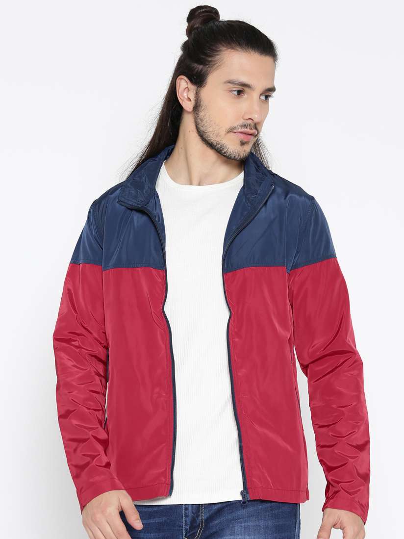 Red jean jacket forever 21 online