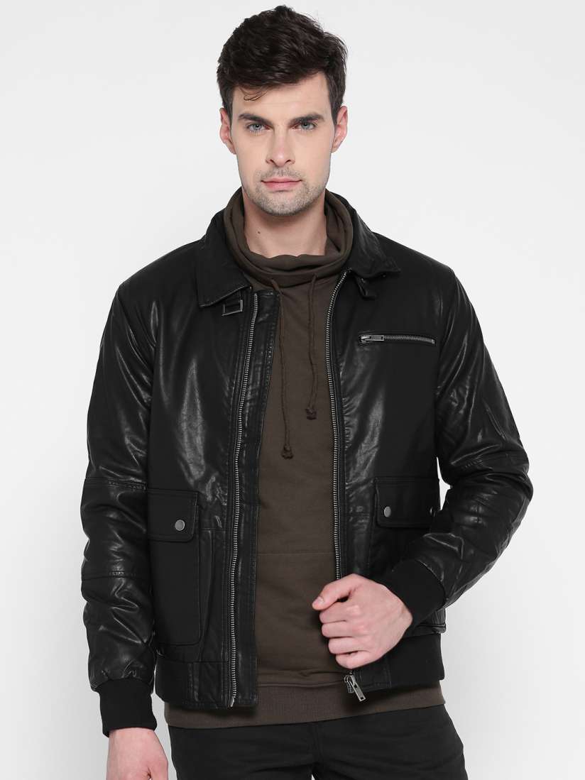 Forever 21 mens black jacket deals