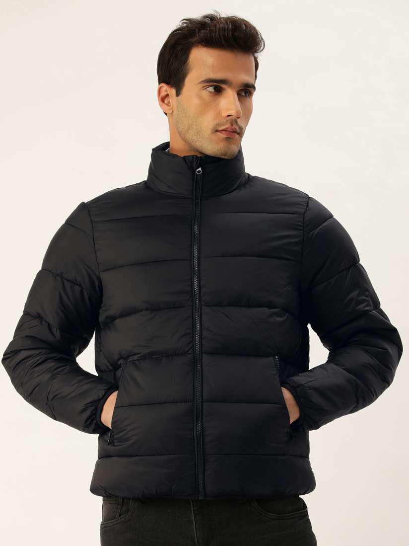Buy FOREVER 21 Men Black Solid Lightweight Puffer Jacket Jackets for Men 20583494 Myntra
