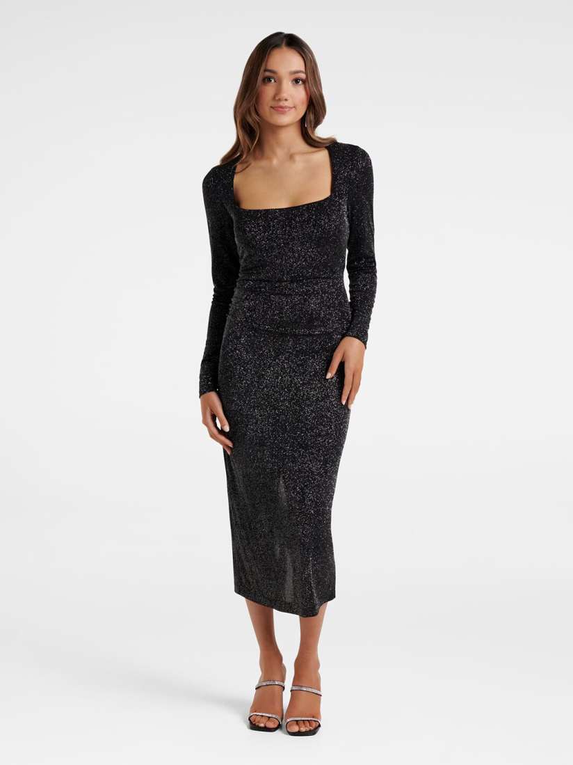 Embellished bodycon midi dress online