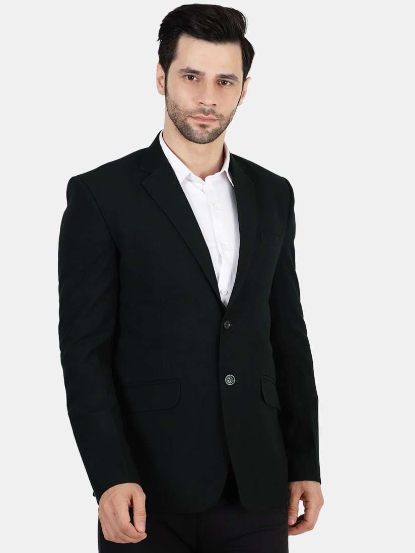 Buy Wintage Men Green Solid Single Breasted Casual Blazer Blazers for Men 20586906 Myntra