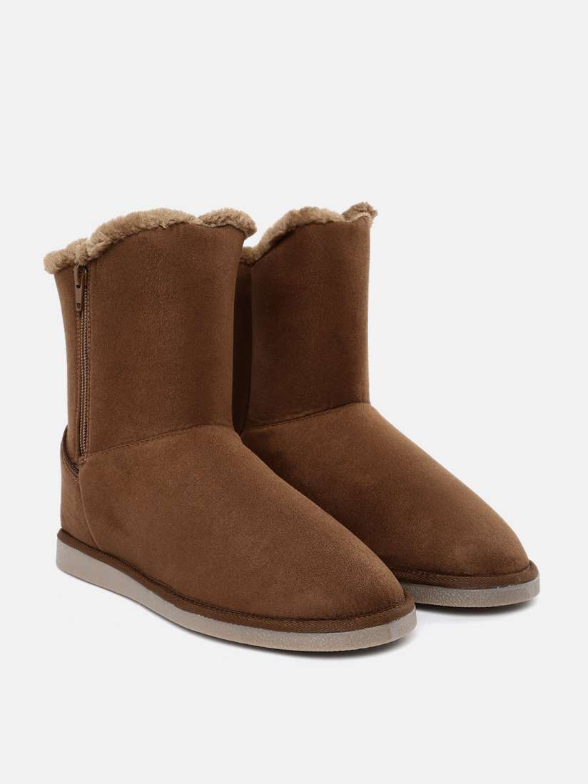 Myntra women boots cheap