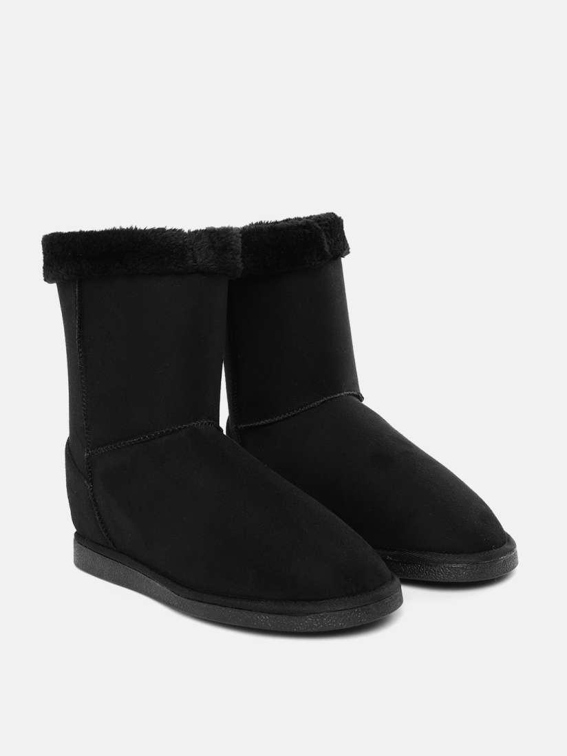 Ladies boots on myntra 2025