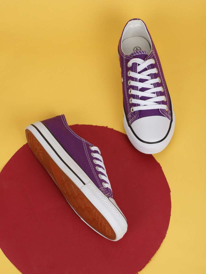 Lilac canvas shoes hot sale