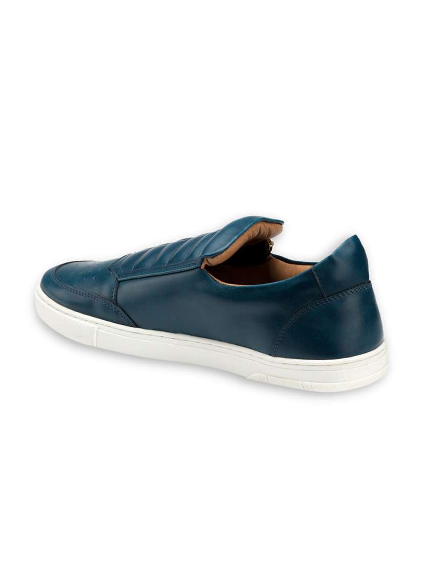 Buy Escaro Men Blue Slip On Sneakers Casual Shoes for Men 2059447 Myntra