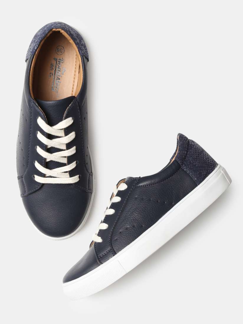 Ladies navy casual shoes store