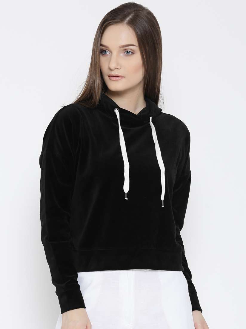 Forever 21 black sweatshirt hotsell