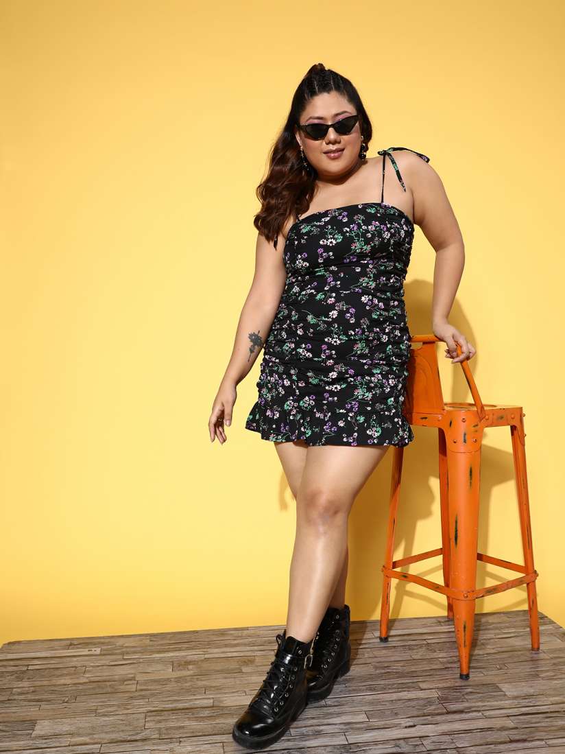 Plus size mini dresses cheap discount