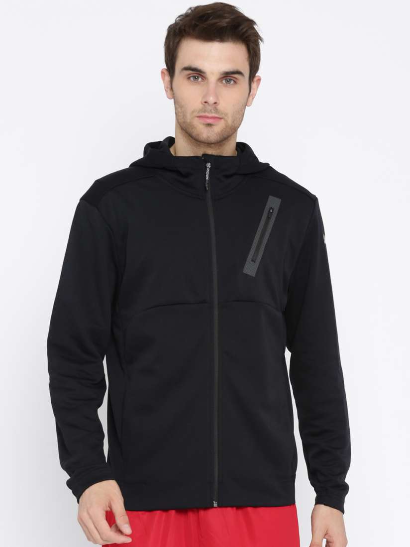 Buy Puma Men Black Bonded Tech Sporty Track Jacket Jackets for Men 2060334 Myntra