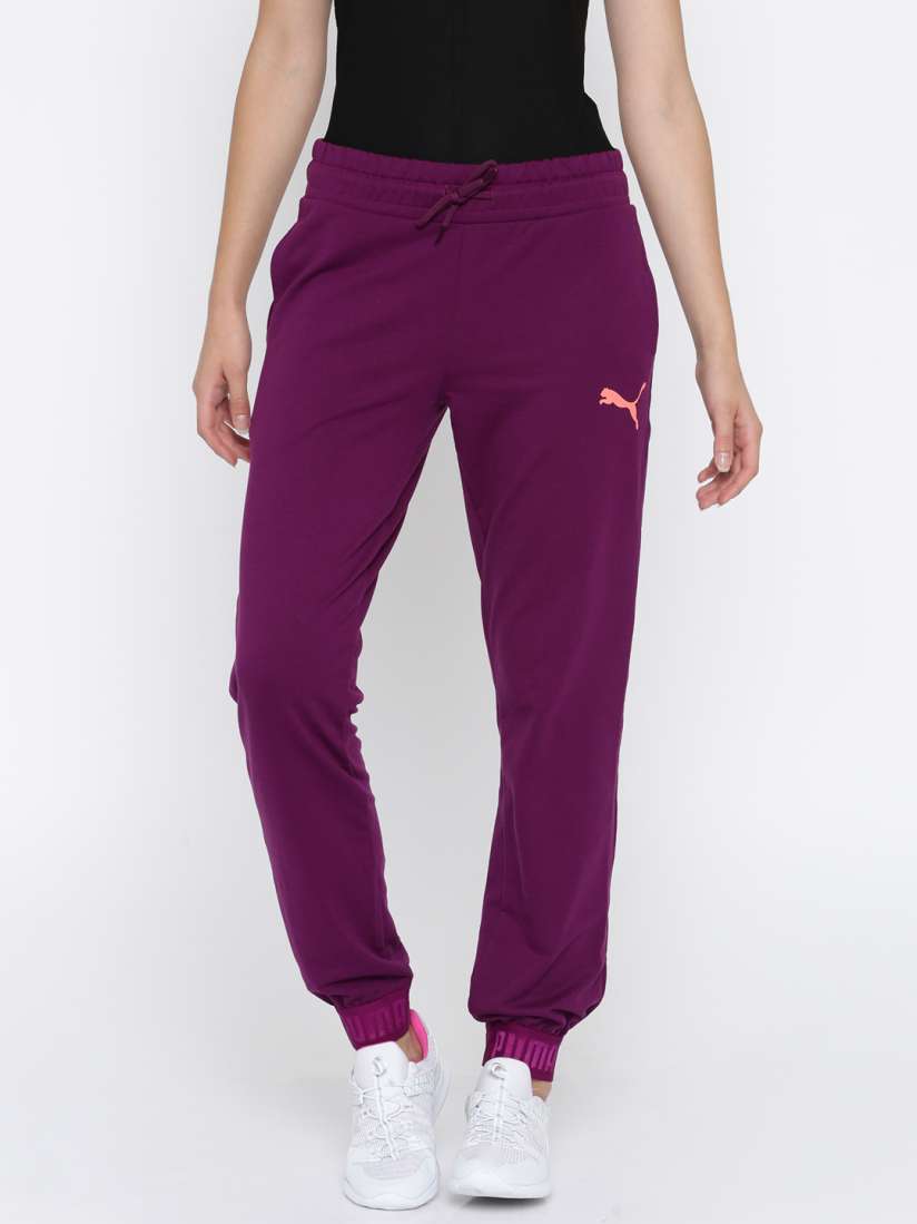 Puma purple joggers clearance