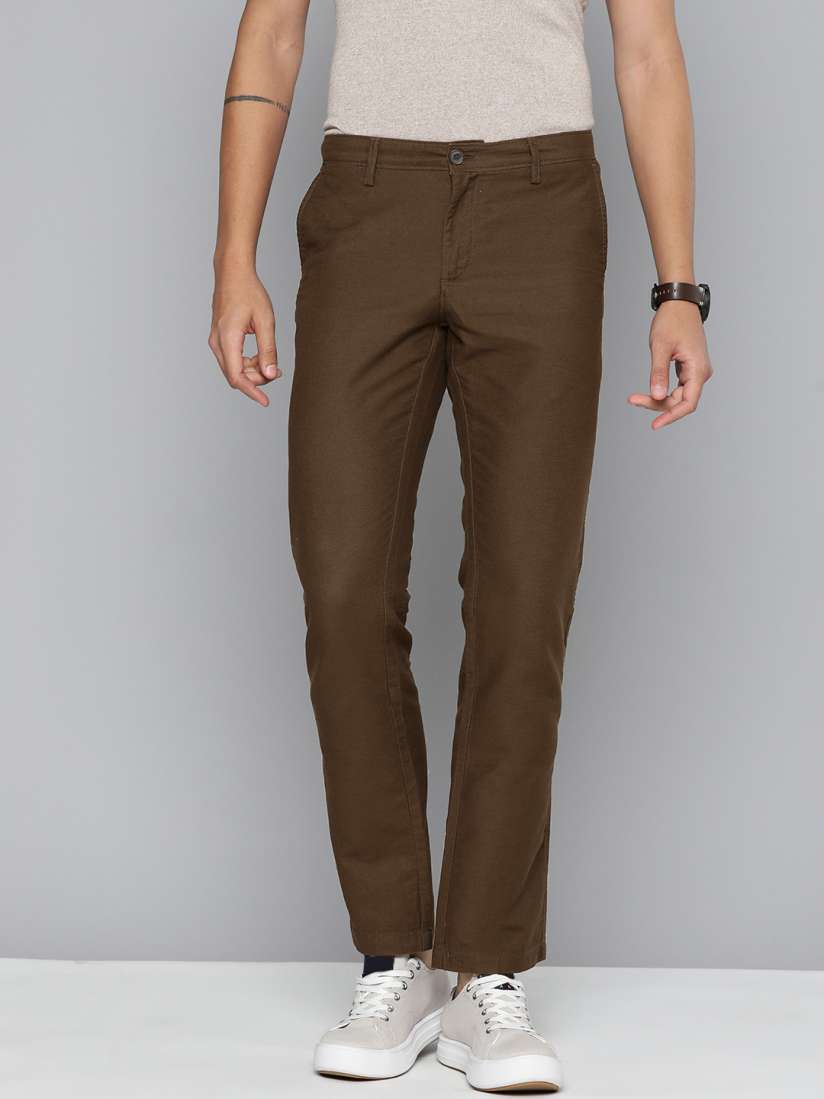 Indian terrain regular fit men's trousers outlet