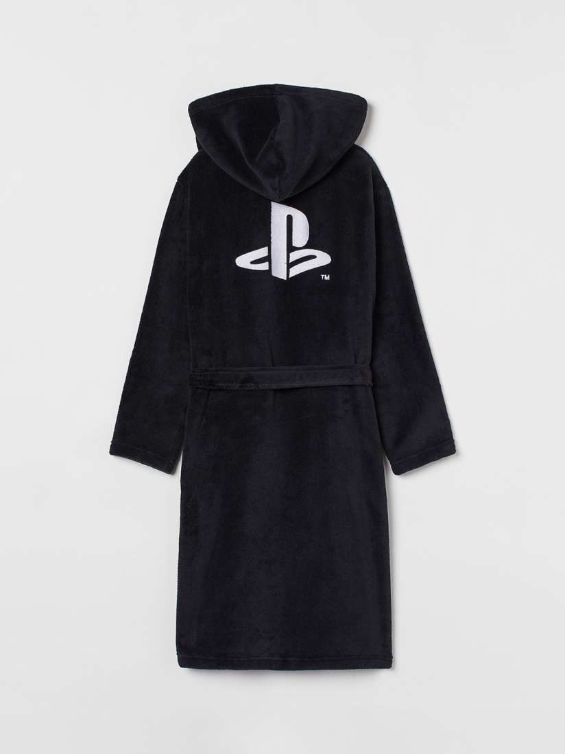 Buy H M Boys Black Applique Dressing Gown Robe for Boys 20606926 Myntra