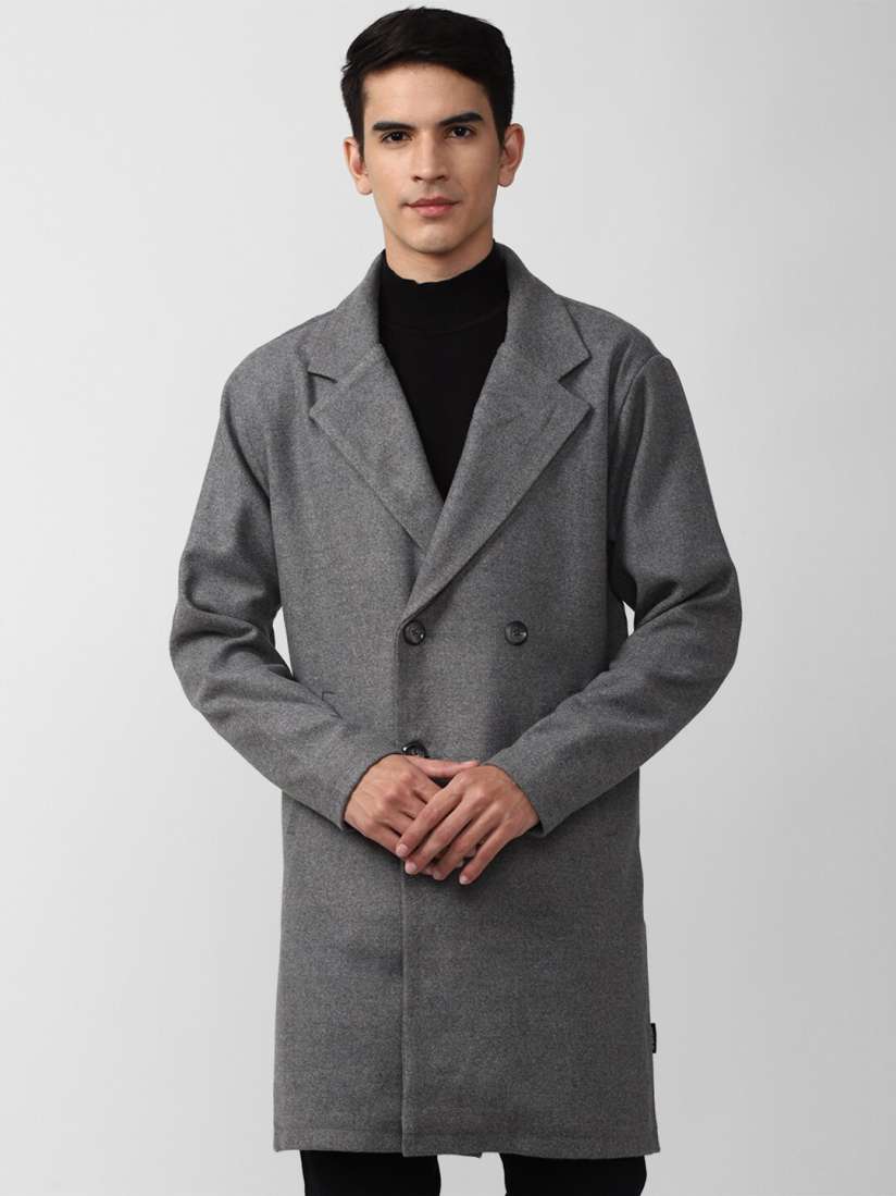 Forever 21 grey coat store