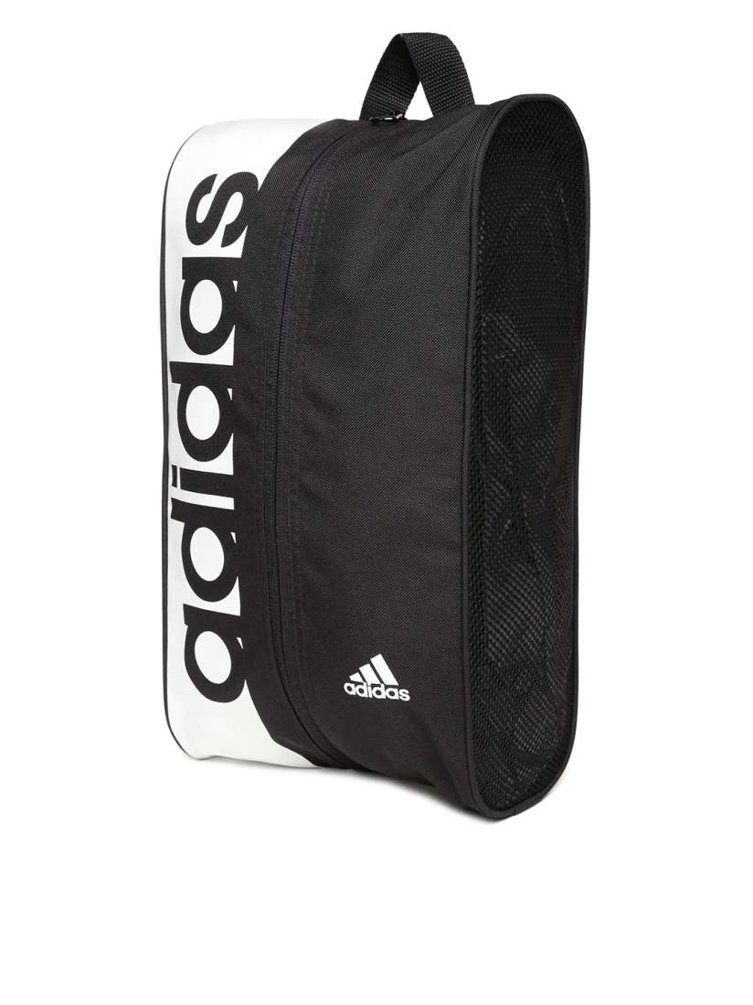 Buy Adidas Unisex Black White Linear Performance Brand Print Shoe Bag Shoe Accessories for Unisex 2061091 Myntra