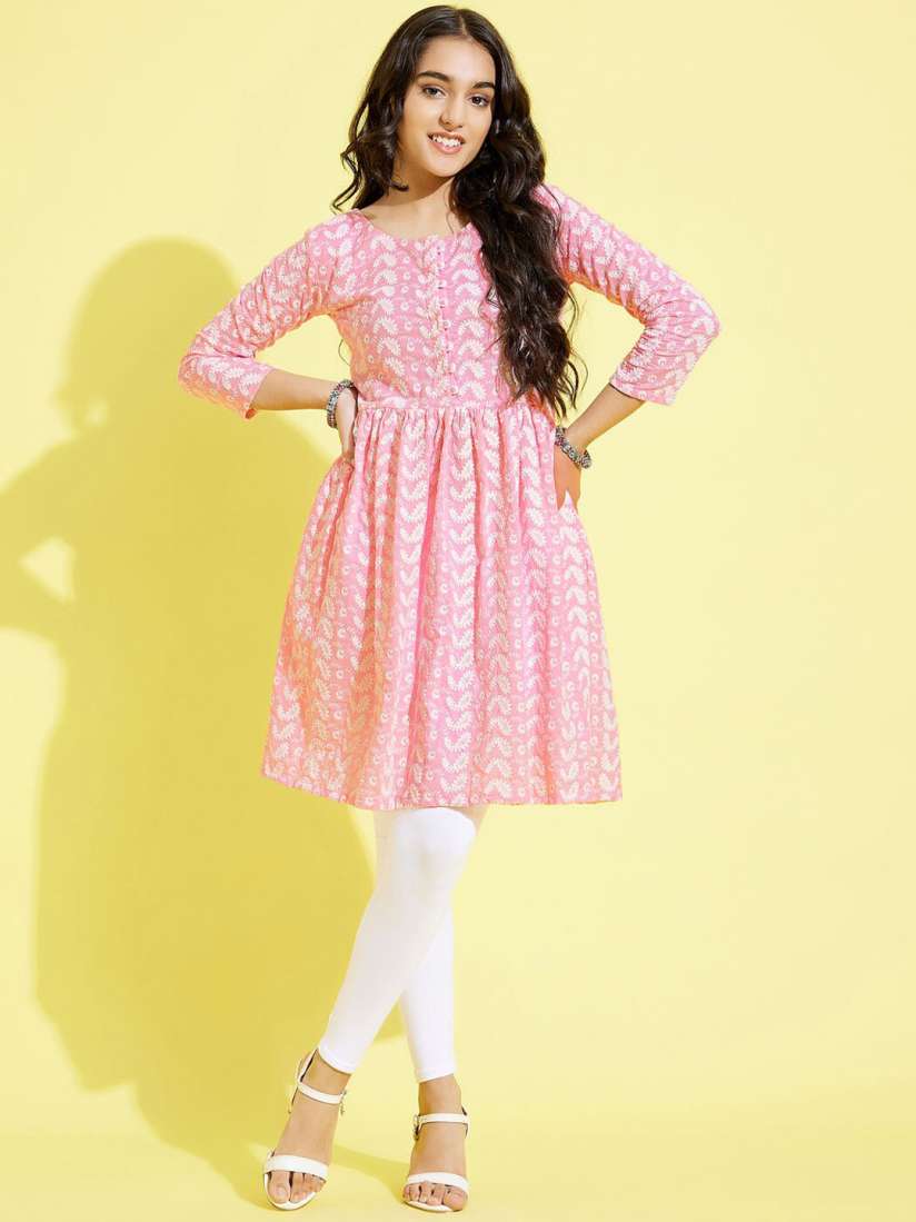 Myntra girls kurti discount