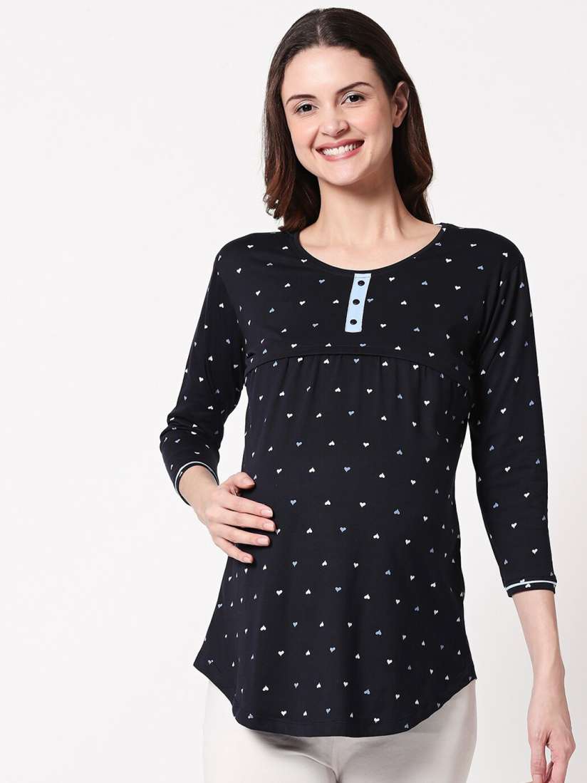 Myntra feeding tops clearance