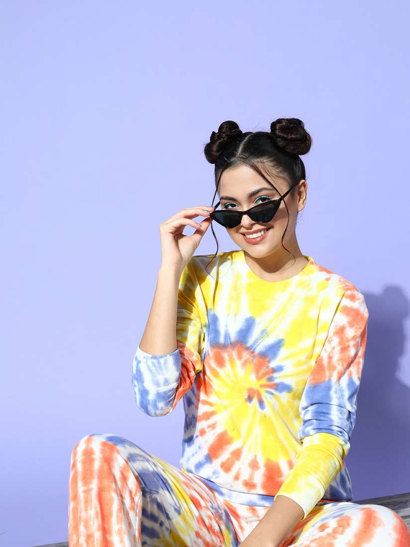 Tie dye sweatshirt for girl outlet