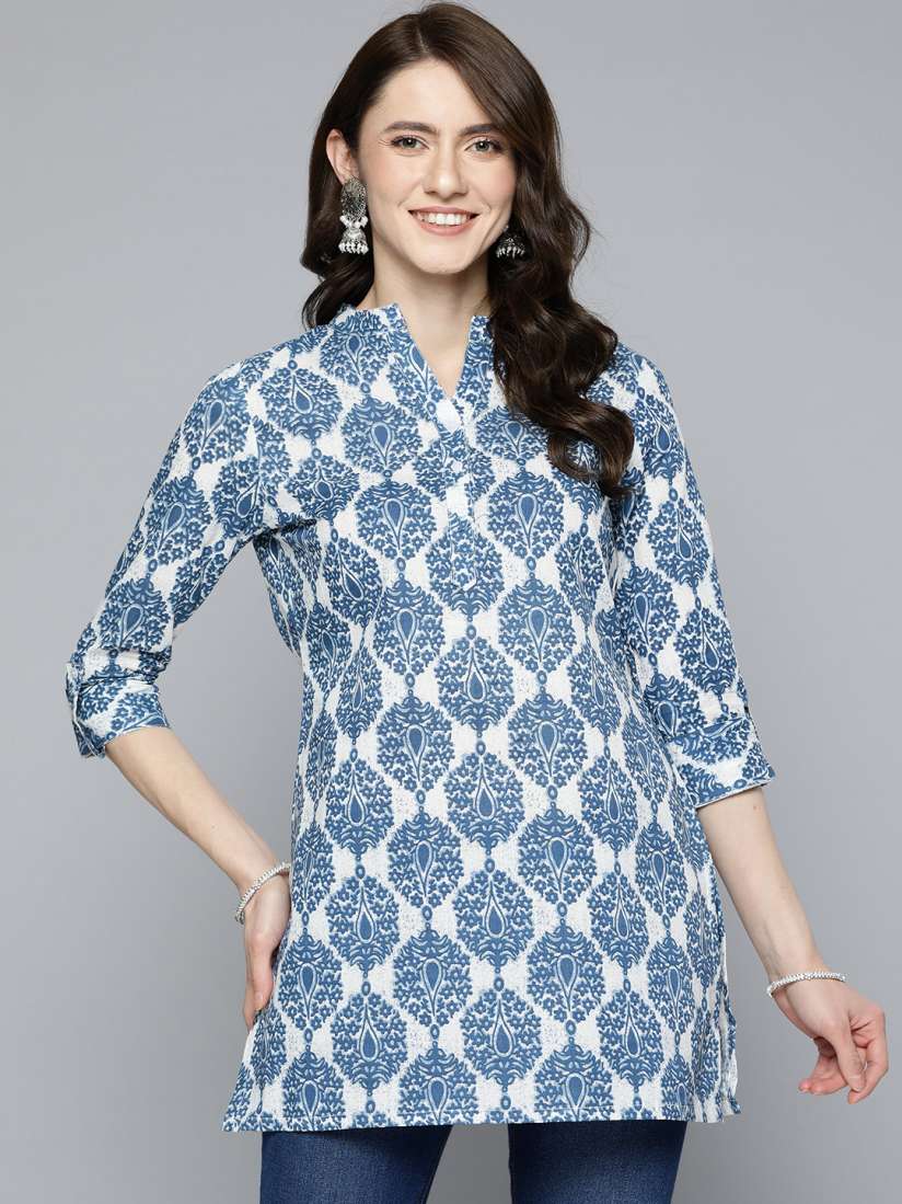 Myntra latest cotton kurtis hot sale