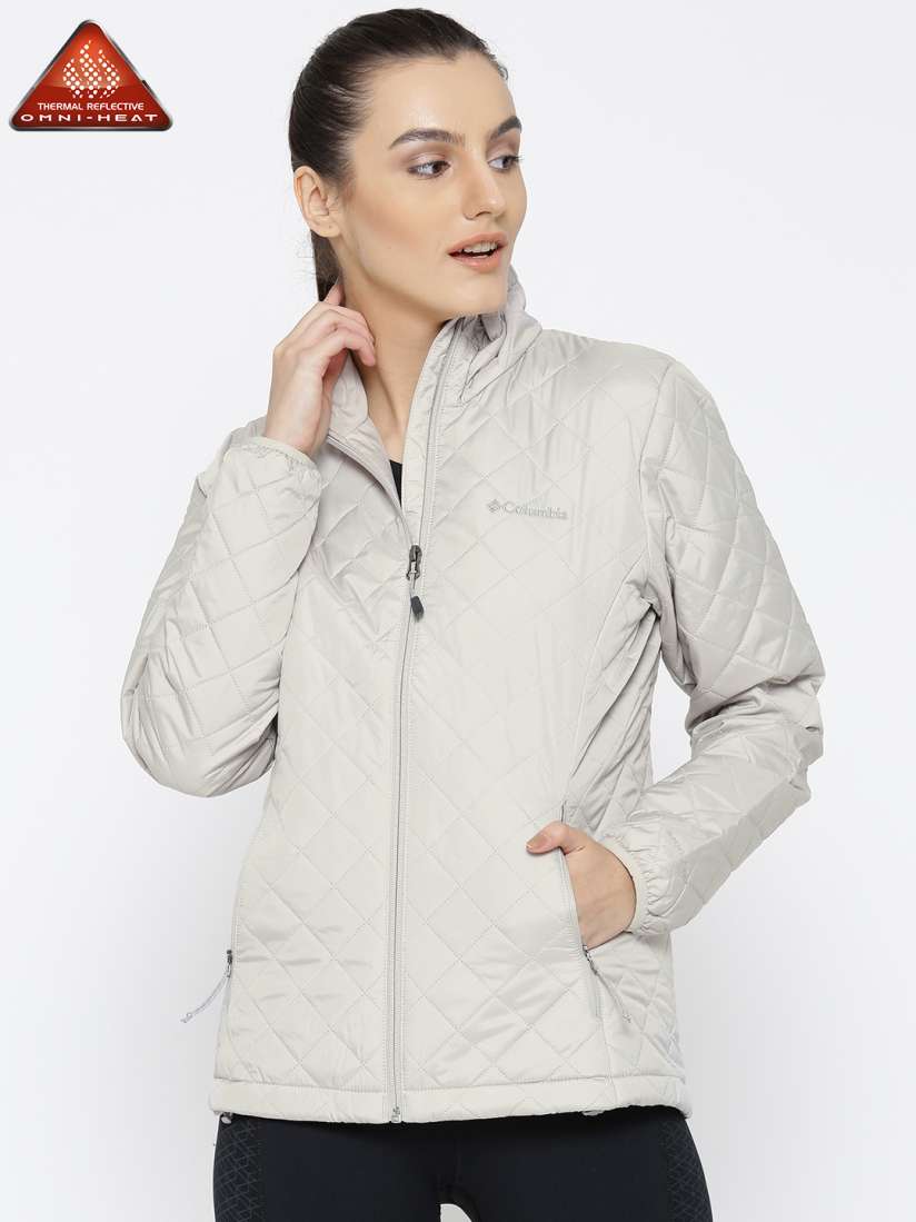 Buy Columbia Women Grey Dualistic Insulator Quilted Hiking Jacket Jackets for Women 2063524 Myntra