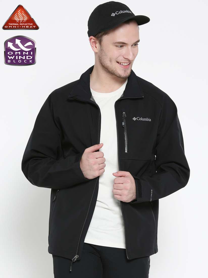 Buy Columbia Men Black Heat Mode II Softshell Water Resistant Sporty Jacket Jackets for Men 2063531 Myntra