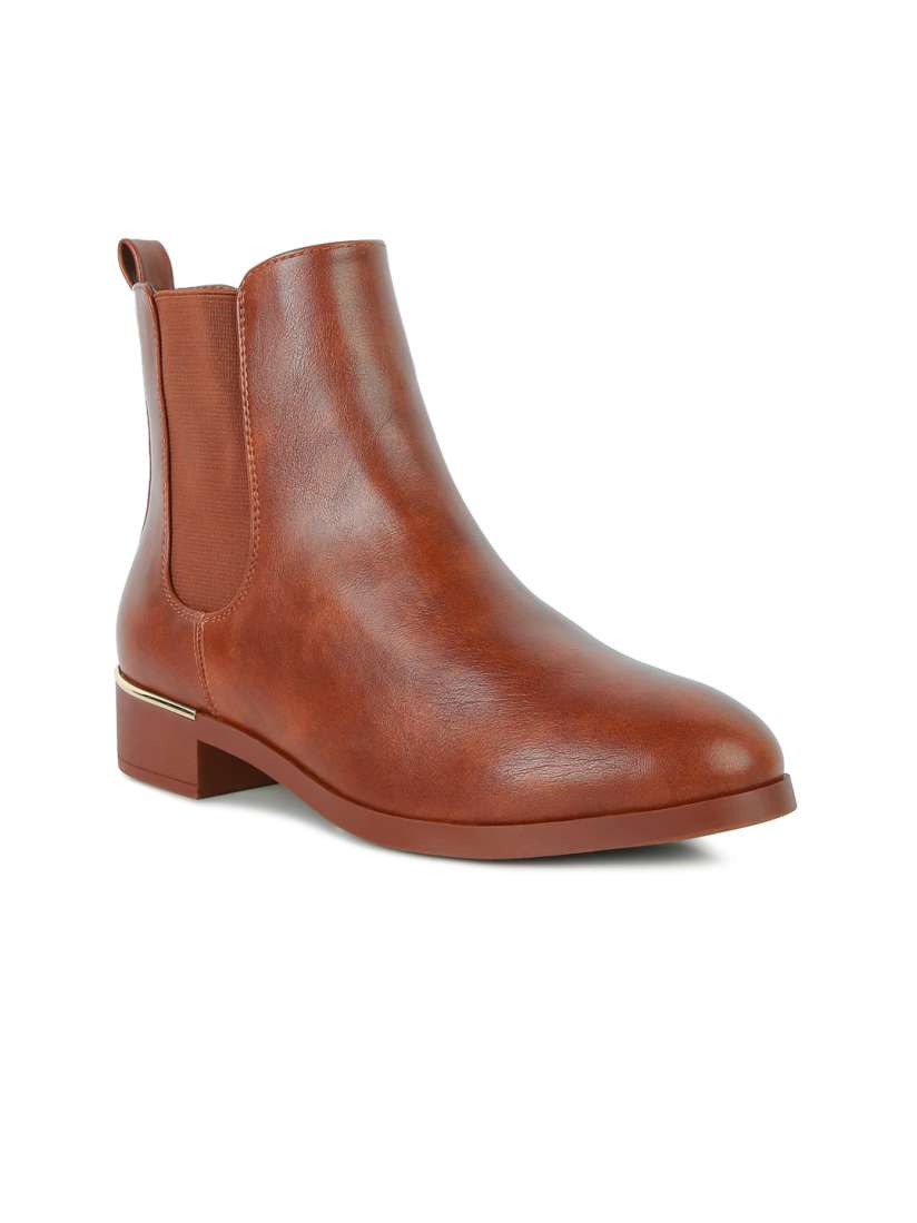 Myntra ankle boots clearance