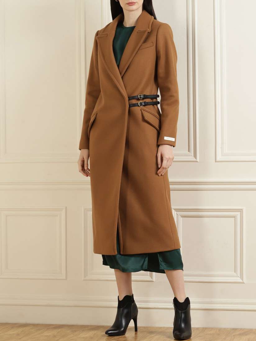 Myntra long coat hotsell