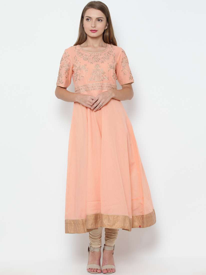 Myntra biba anarkali suits discount
