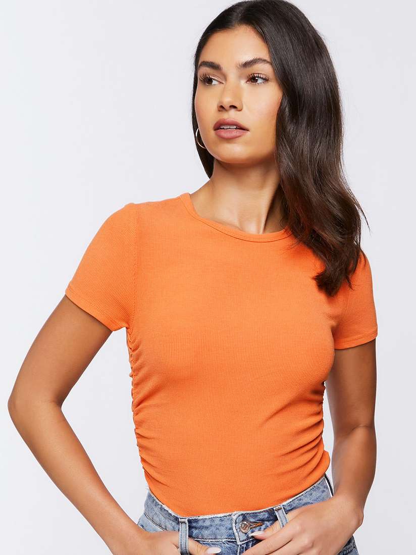 orange tops forever 21