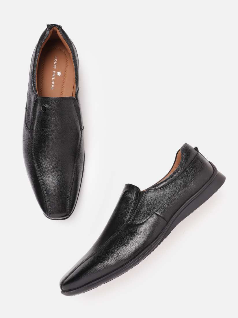 Buy Louis Philippe Men Leather Formal Slip On Shoes Formal Shoes for Men 20649236 Myntra