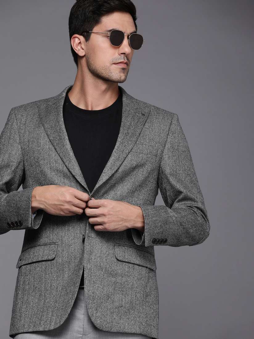 Woolen blazers for men outlet