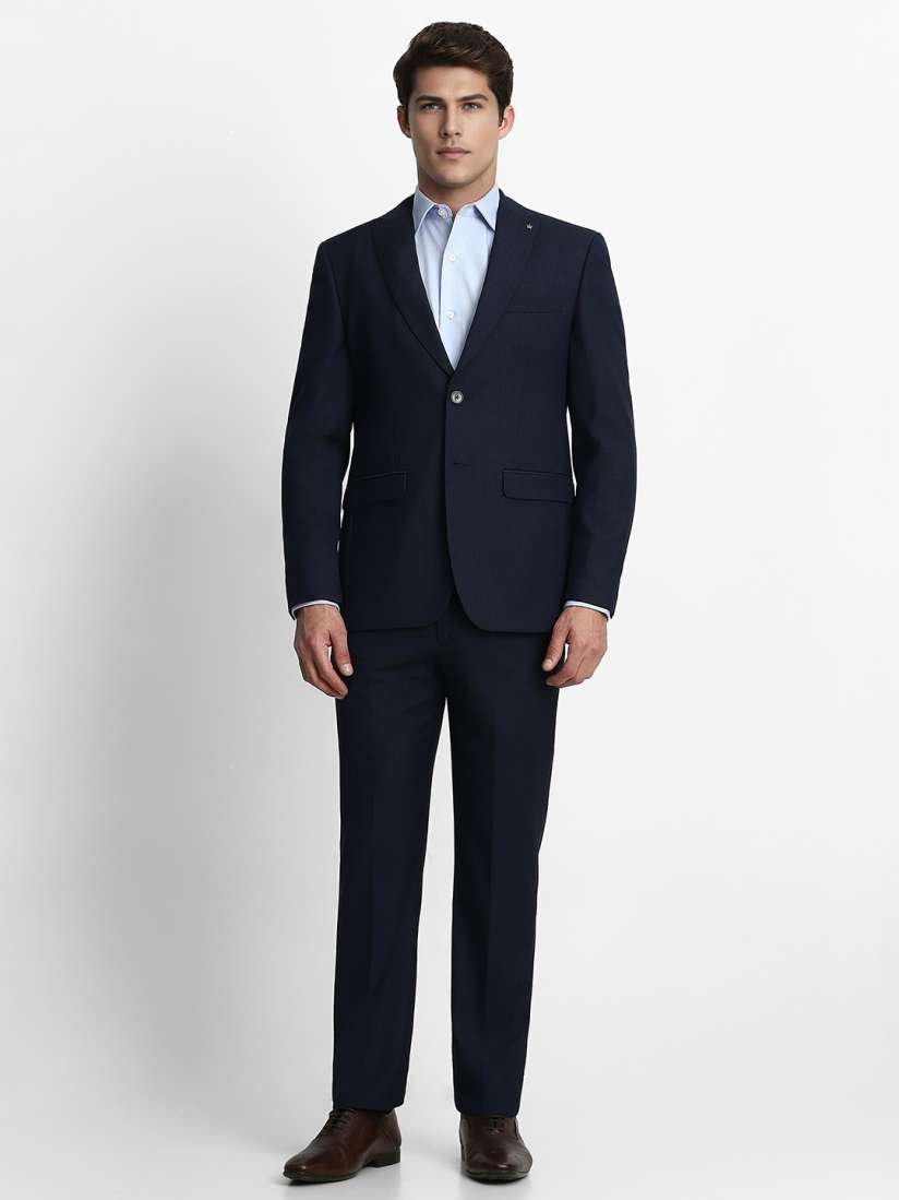 Buy Louis Philippe Men Formal Slim Fit Single Breasted Suit Suits for Men 20654690 Myntra
