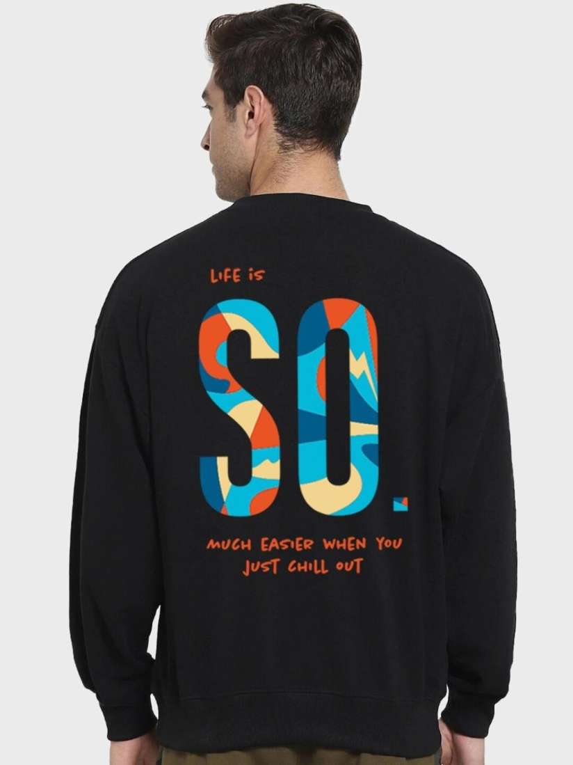 So oversized sweatshirt store