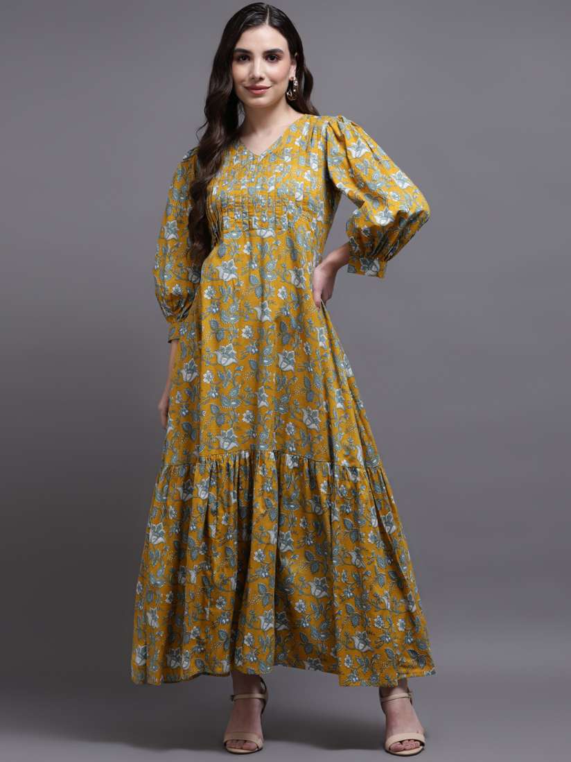 Long dress myntra best sale