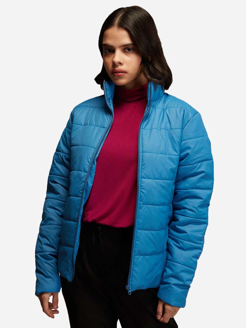 Buy 20Dresses Women Turquoise Blue Puffer Jacket Jackets for Women 20663824 Myntra