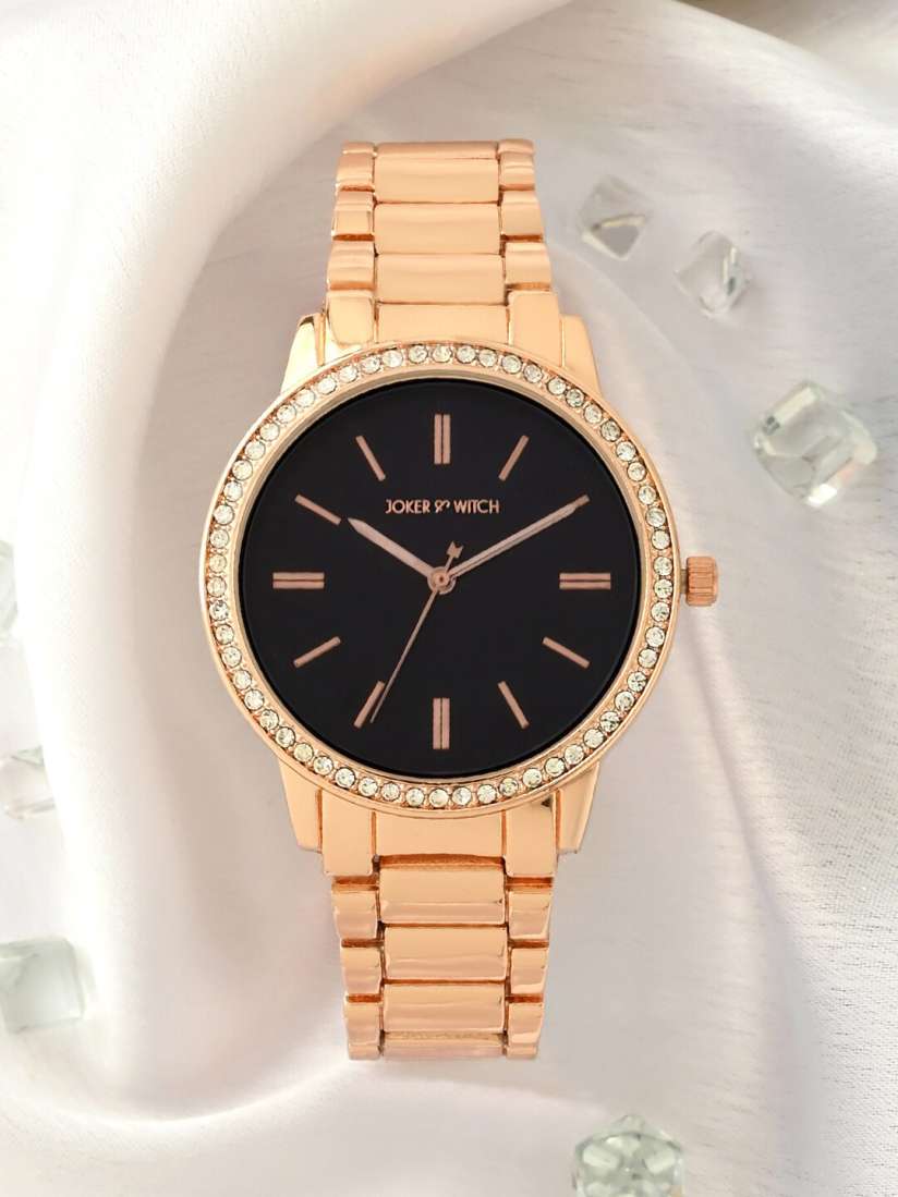 Myntra rose gold watches deals