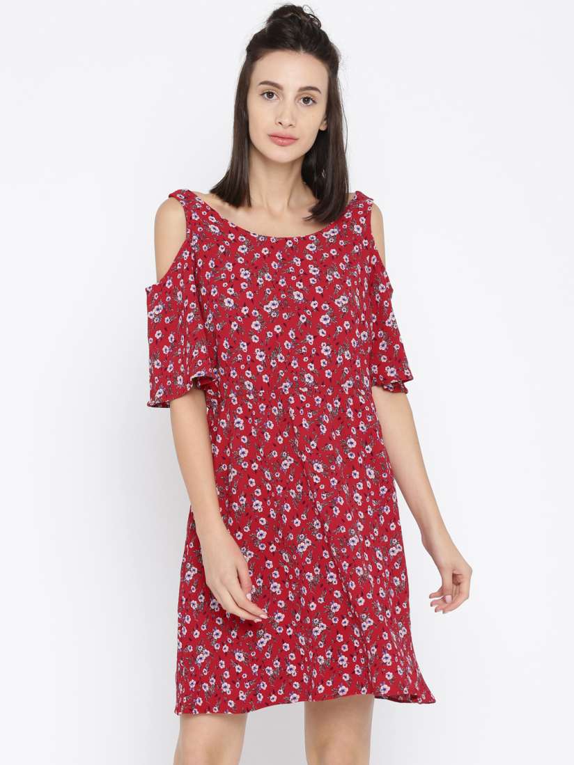 Pantaloons red dress shop