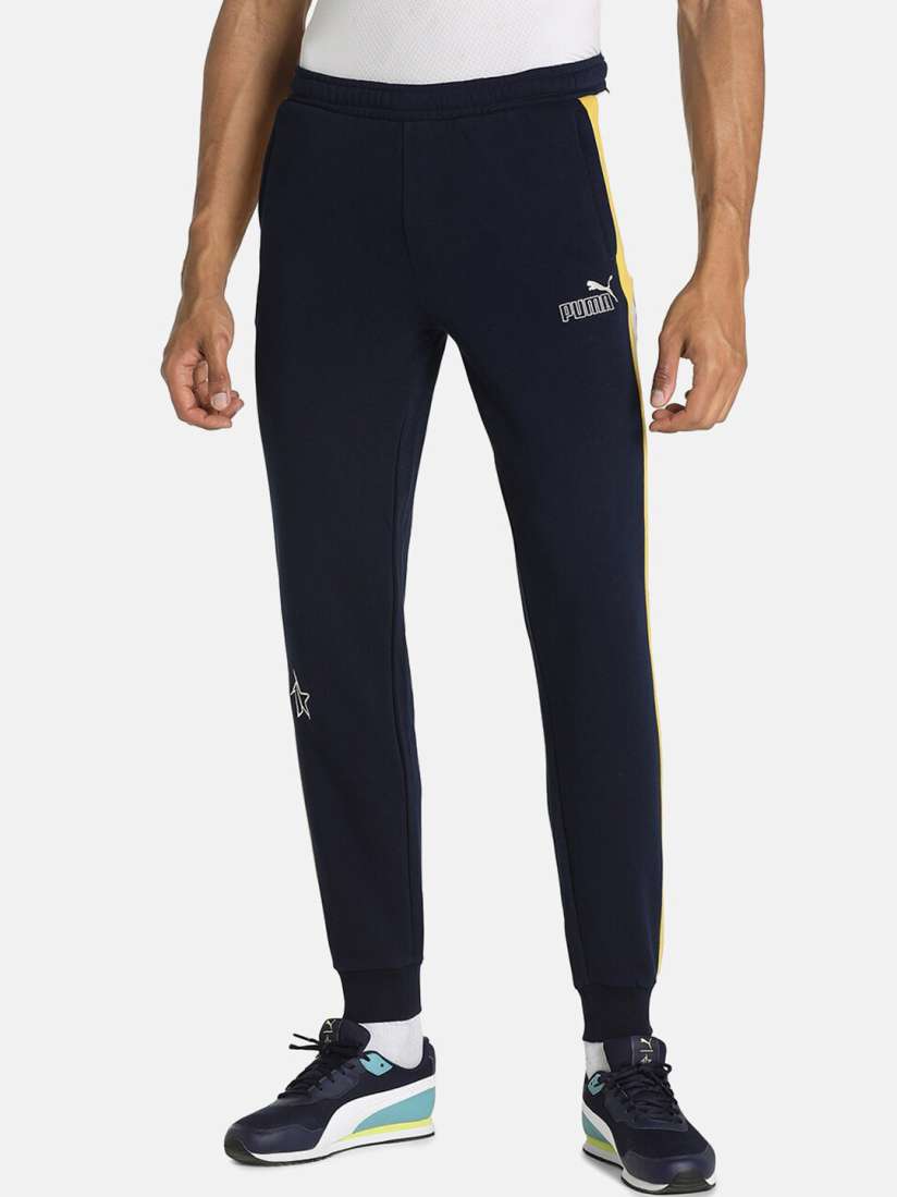 Puma core joggers navy new arrivals