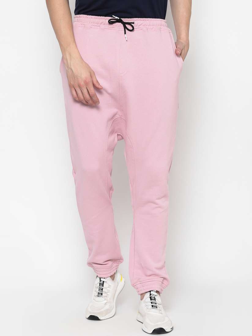 Mens pink track pants store