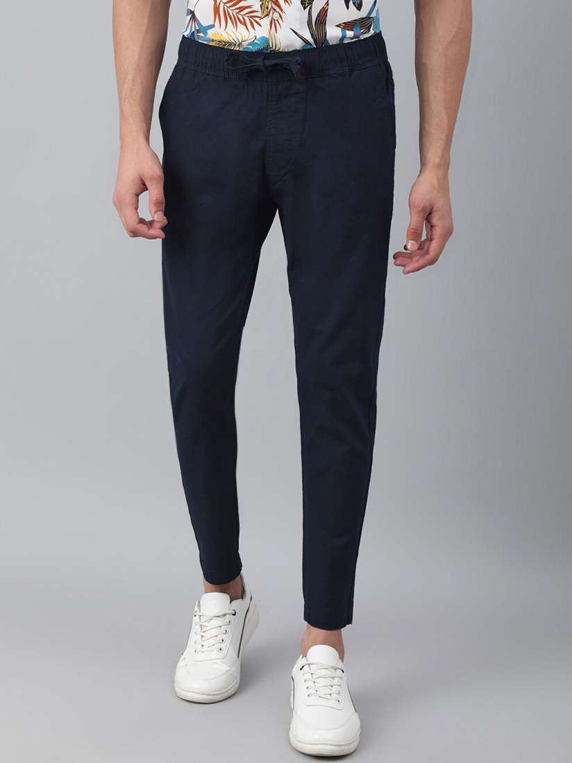 Buy Code 61 Men Navy Blue Low Rise Stretchable Joggers Jeans for Men 20683022 Myntra