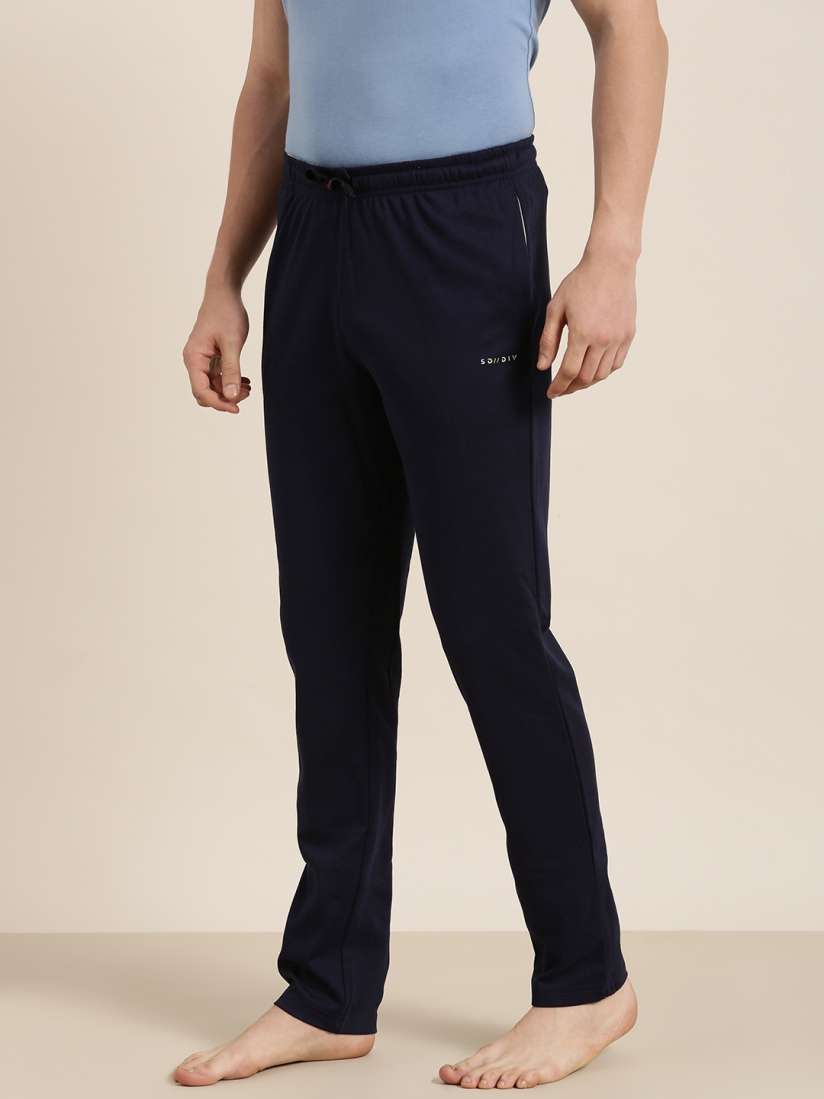 Buy Sweet Dreams Men Dark Blue Solid Lounge Pants Lounge Pants for Men 20683742 Myntra