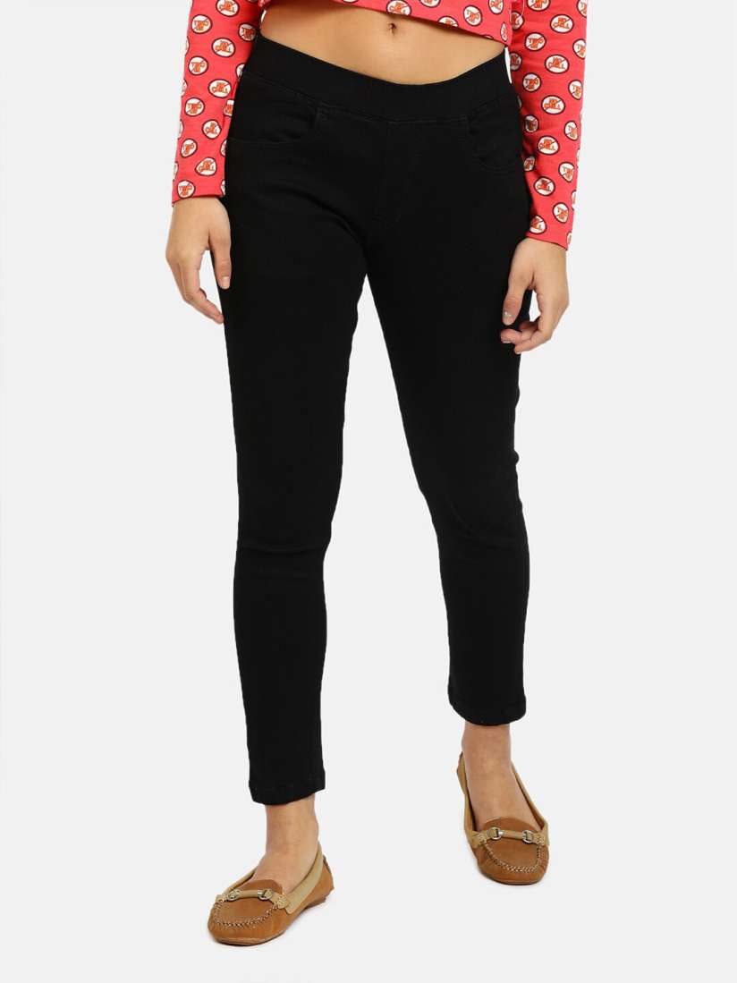 Buy V Mart Women Black Jeggings Jeggings for Women 20684630 Myntra