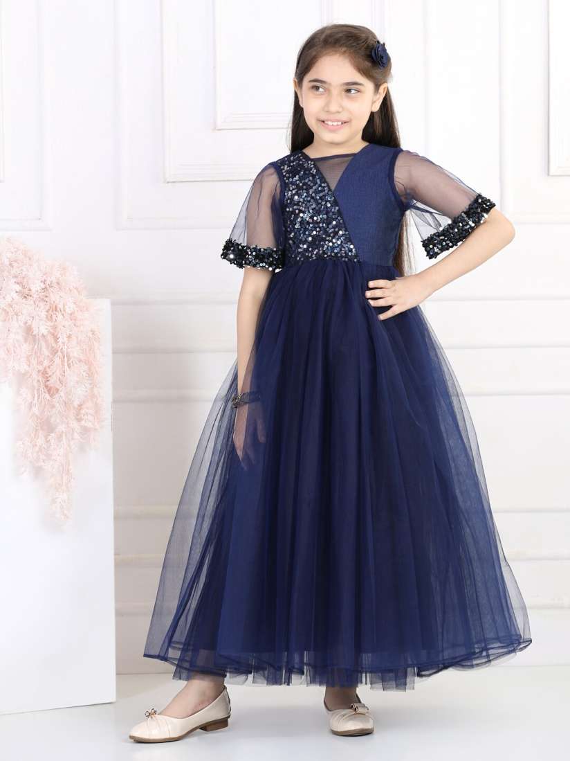 Net dress for girls online
