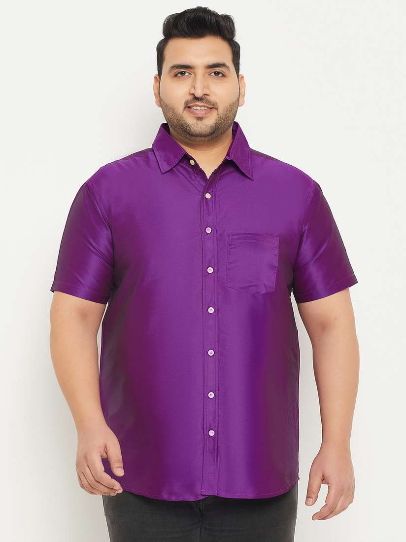 Dress Shirt Men's Big And Tall Casual Button Down Shirts Tall