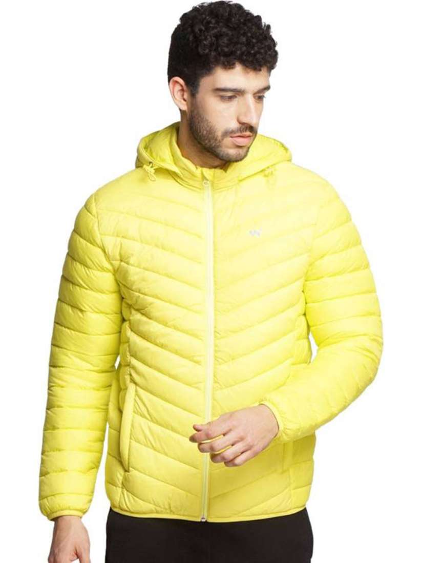 Buy Wildcraft Men Yellow Water Resistant Puffer Hooded Jacket Jackets for Men 20696980 Myntra
