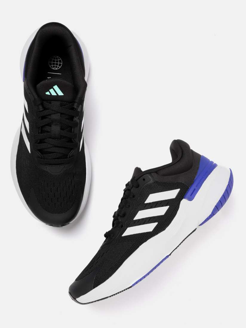 All black adidas titan bounce running shoes v3 new arrivals