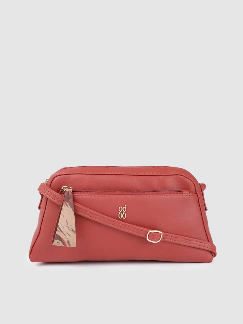 Buy Baggit Red Solid Sling Bag Handbags for Women 20706666 Myntra